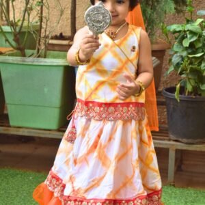 Ghagra Choli_Orange