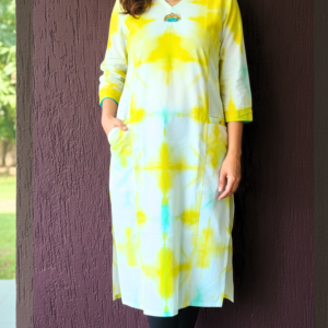 Princess Kurti_Yellow