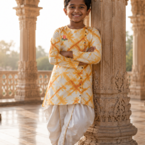 Dhoti Kurta_Orange