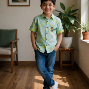 Boy Shirt_Aqua