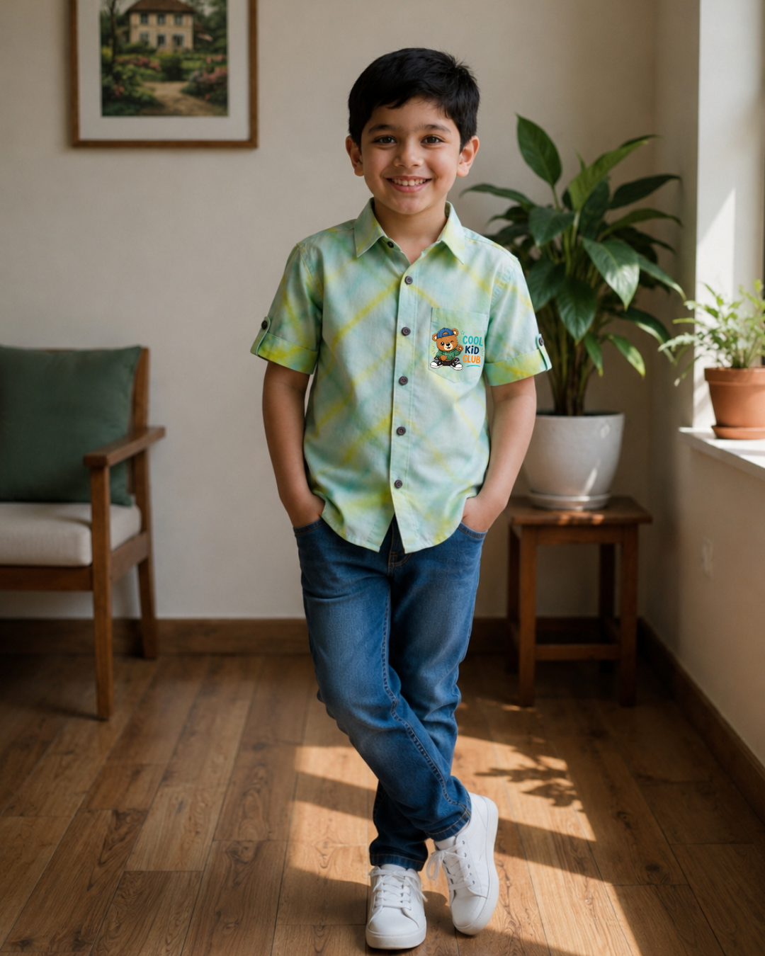 Boy Shirt_Aqua