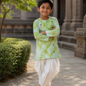 Dhoti Kurta_Pista