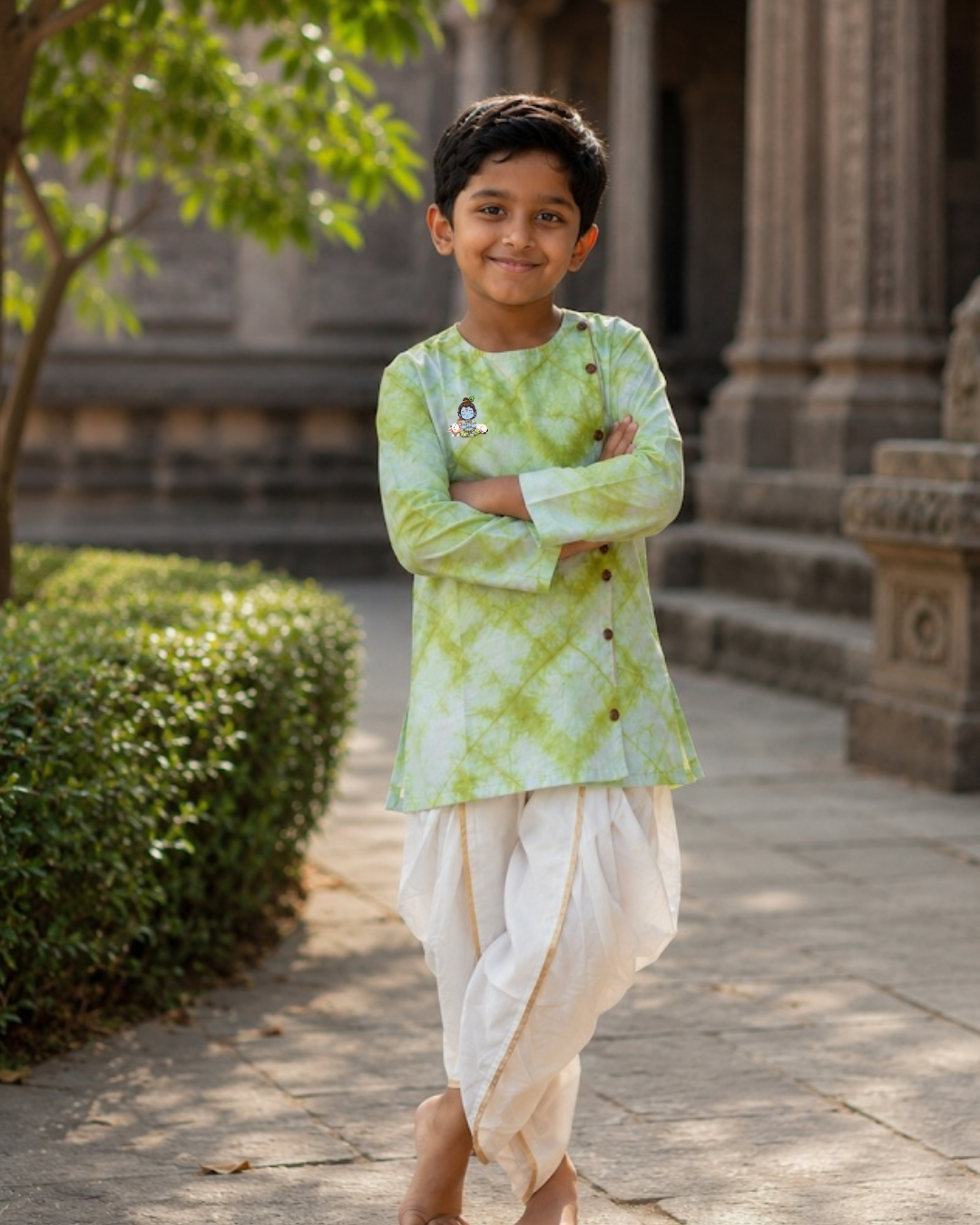 Dhoti Kurta_Pista