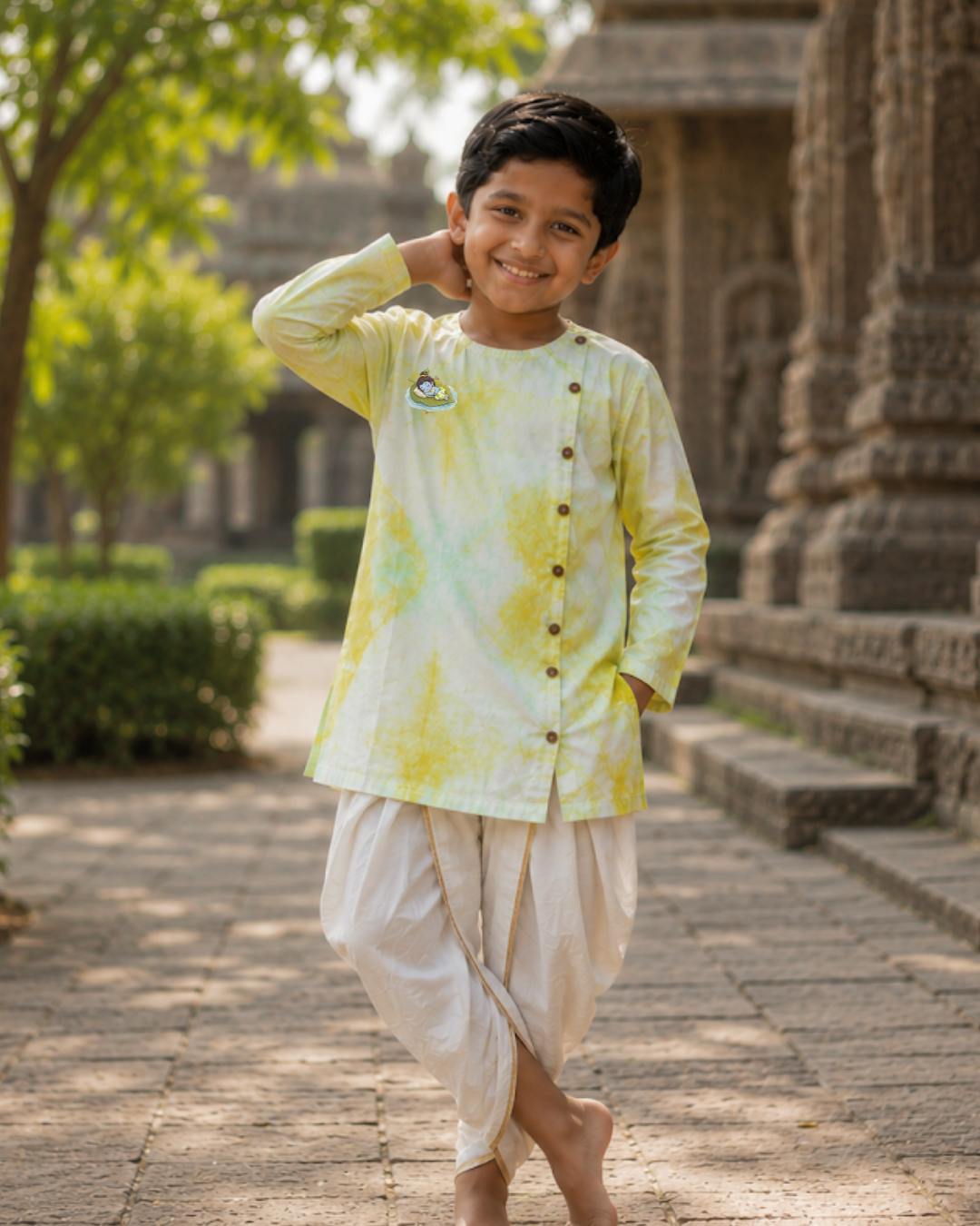 Dhoti Kurta_Kacha aam