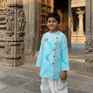 Dhoti Kurta_Blue