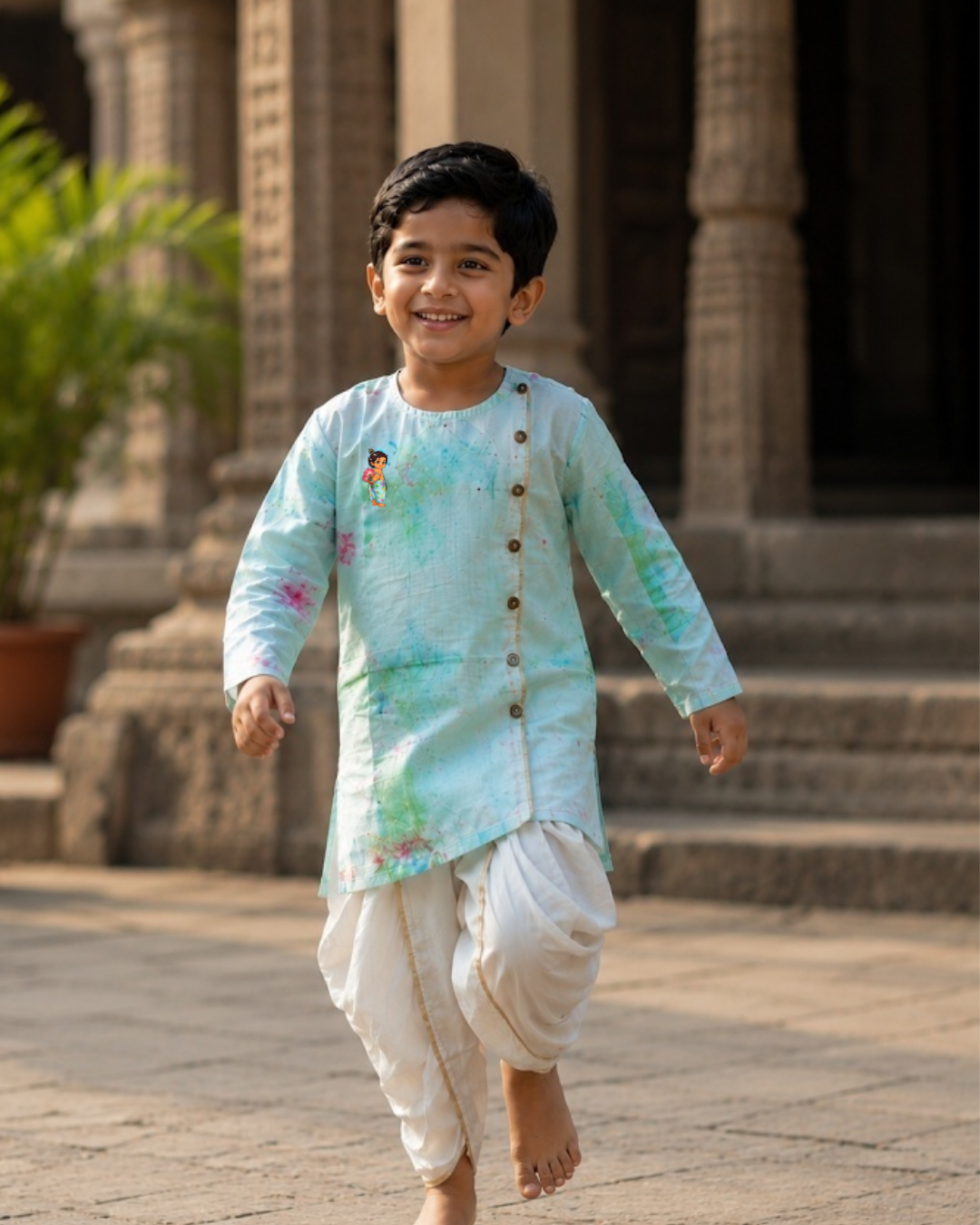 Dhoti Kurta_Lotus