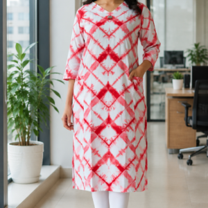 Princess Kurti_Red