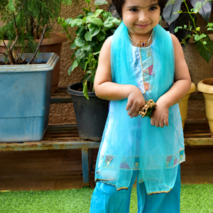Salwar Kurti_Blue