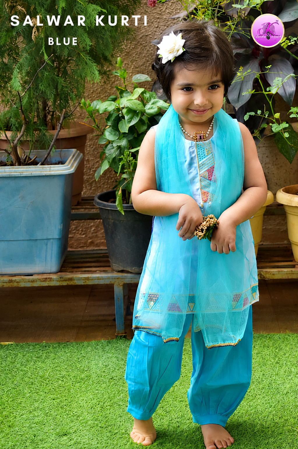 Salwar Kurti_Blue