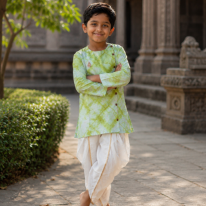 Dhoti Kurta_Pista