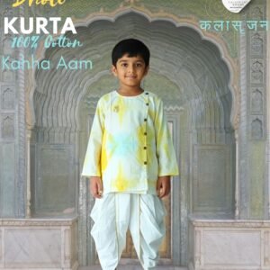 Dhoti Kurta_Yellow