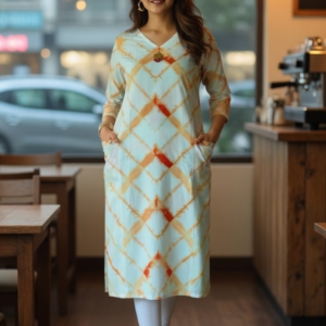 Princess Kurti_Orange