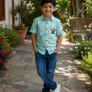 Boy Shirt_Seablue