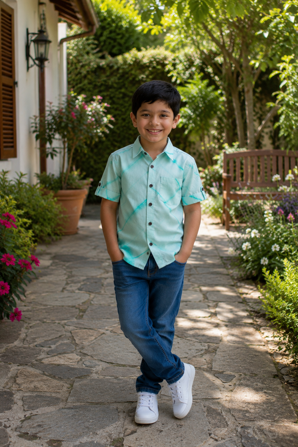 Boy Shirt_Seablue