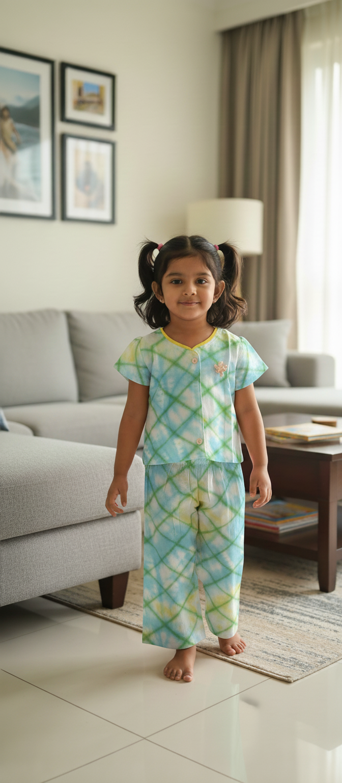 Kids_Co-Ord Set_Aqua